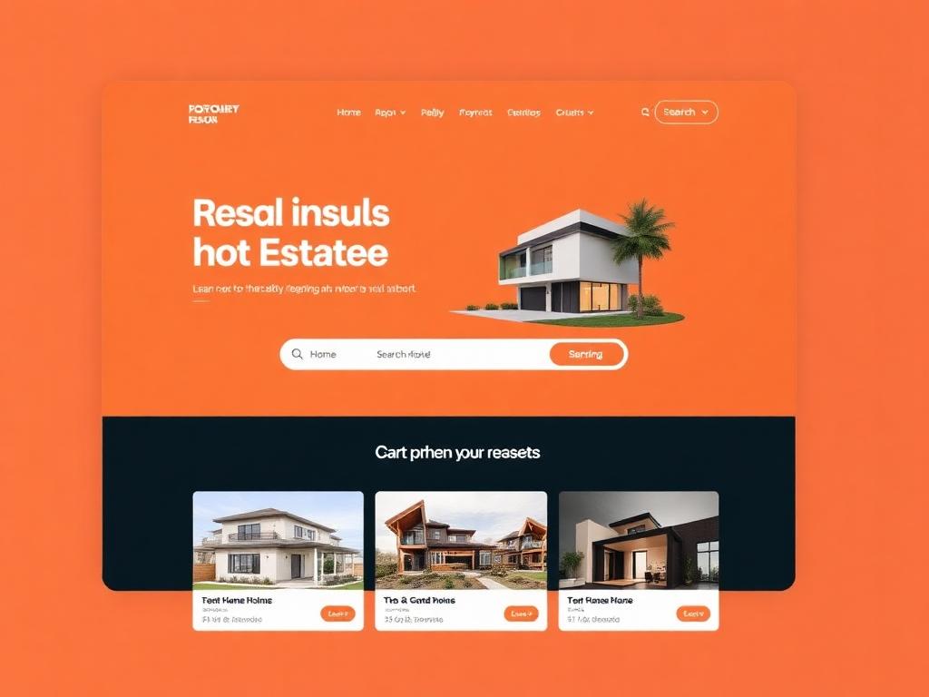 Apex Real Estate website design