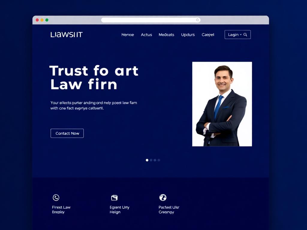 Bridge Law Partners website design