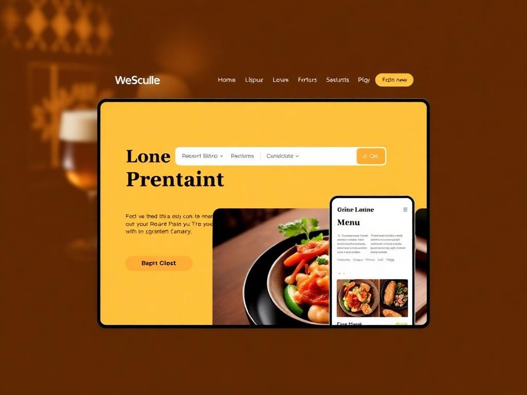 Cedar & Sage Bistro website design