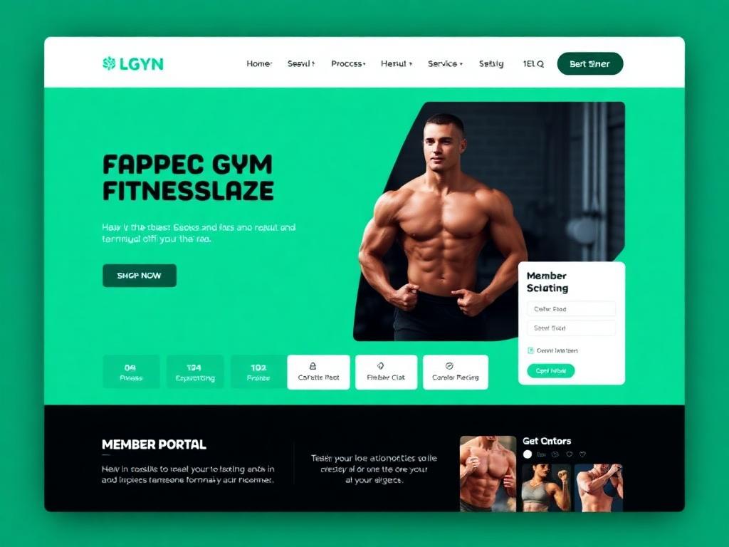 Forge Fitness Co. website design