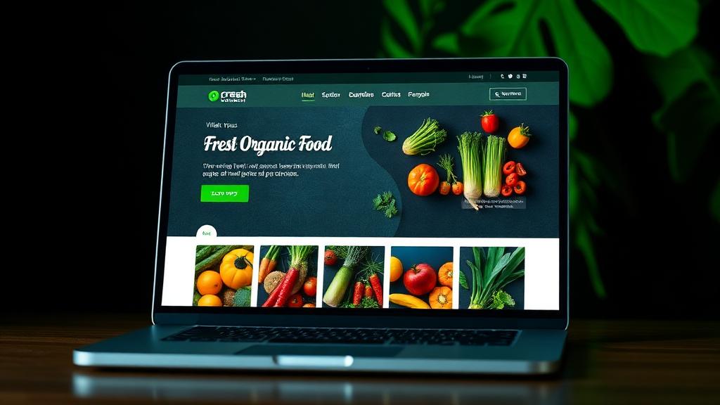 GreenHarvest Organics — Food & Beverage e-commerce store